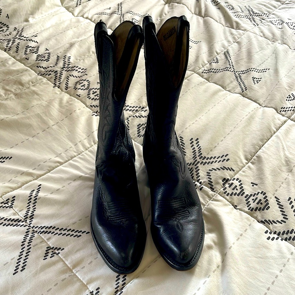 Durango black leather women’s boots, size 7